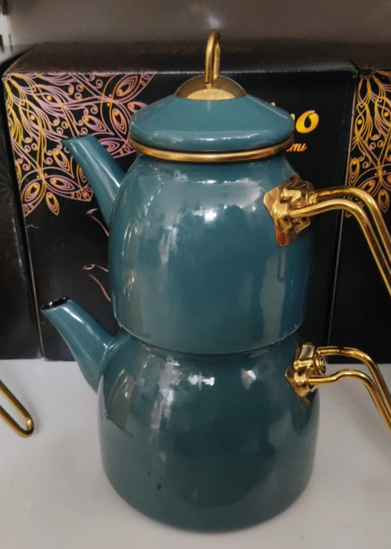 کتری و قوری لعابی مولینو ترکیه molino