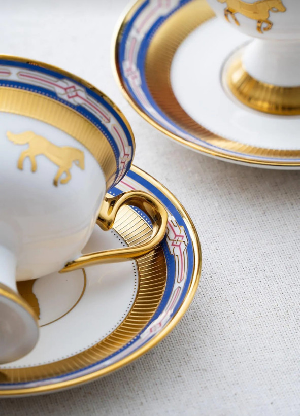ست فنجان قهوه خوری ۶ نفره آجار ترکیه طرح هرمس Hermes Acar