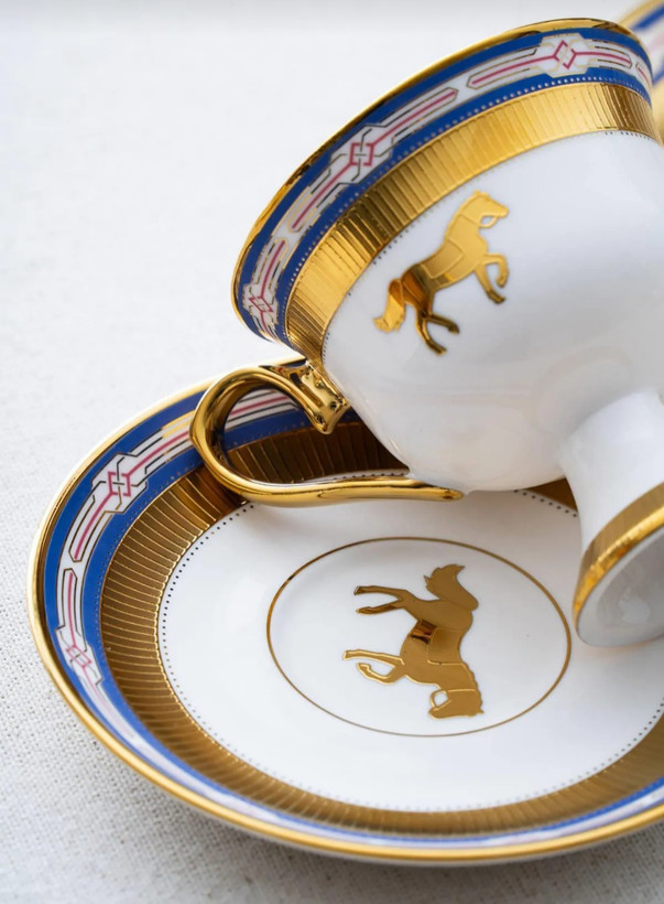 ست فنجان قهوه خوری ۶ نفره آجار ترکیه طرح هرمس Hermes Acar