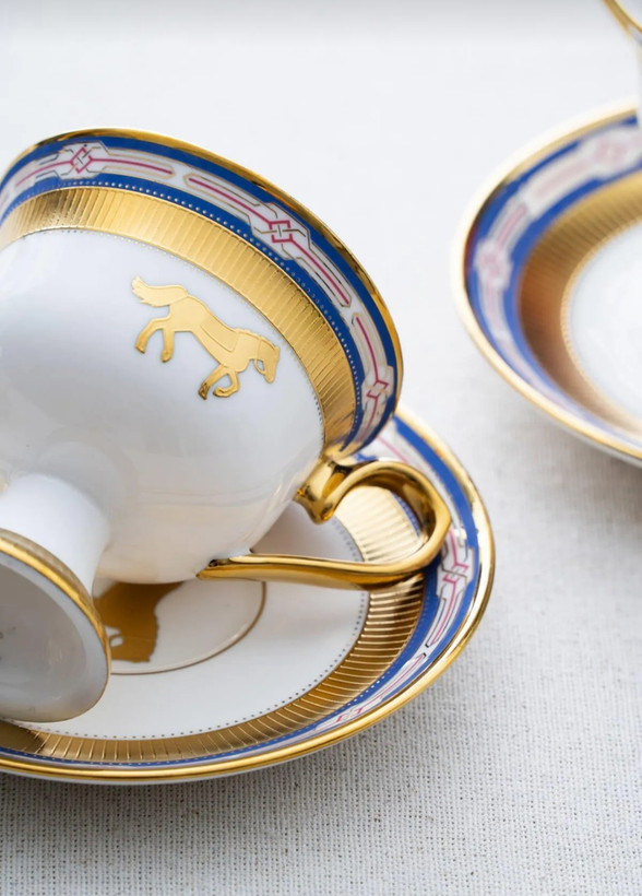 ست فنجان قهوه خوری ۶ نفره آجار ترکیه طرح هرمس Hermes Acar