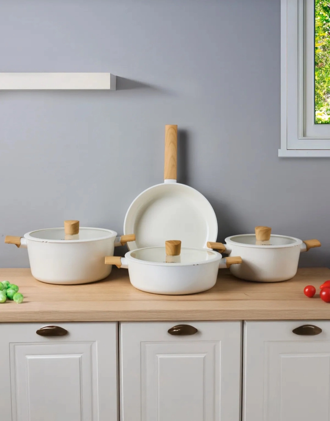 سرویس قابلمه سرامیک ۷ پارچه پروتی ترکیه perotti Danish cook