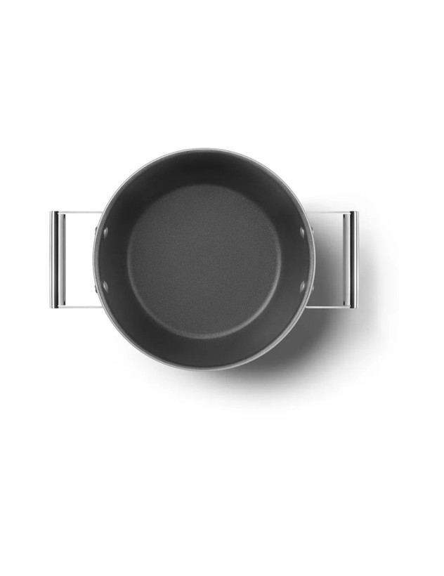 قابلمه ۲۴ سانتیمتر اسمگ ایتالیا رنگ مشکی Smeg