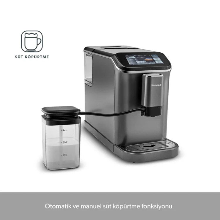 اسپرسوساز تمام اتوماتیک هومند رنگ مشکی Coffeebreak 5008H homend