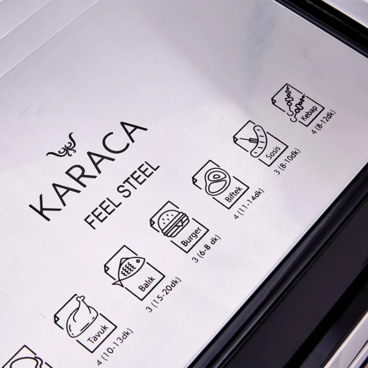 ساندویچ ساز و گریل کاراجا Biogranit Inox karaca