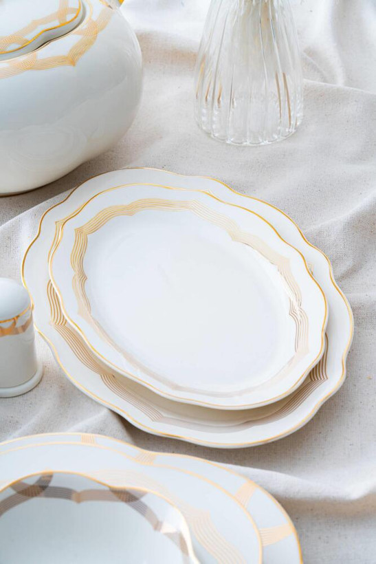 سرویس غذاخوری ۱۲ نفره ۶۰ پارچه آجار لیلیان Acar lillian