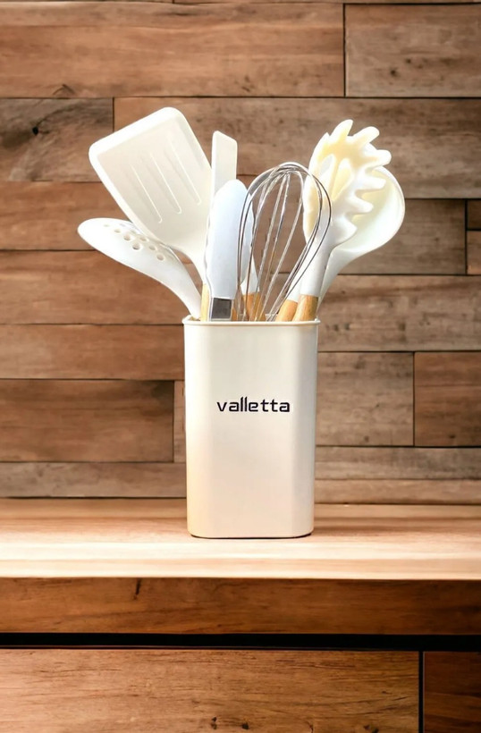 سرویس کفگیر ، ملاقه سیلیکونی ولتا ۱۱ پارچه Valletta