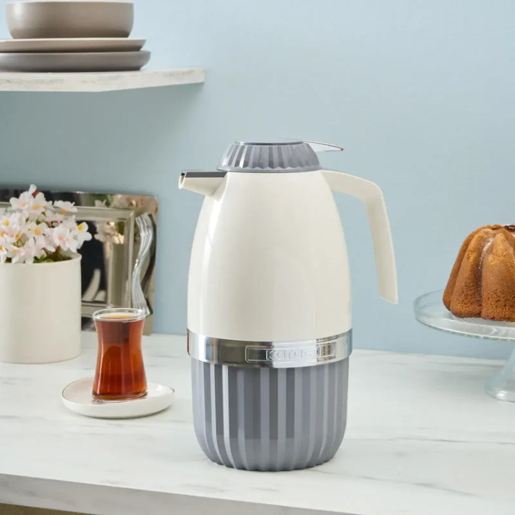 فلاسک چای ۲ لیتری کاراجا مشکی karaca gant