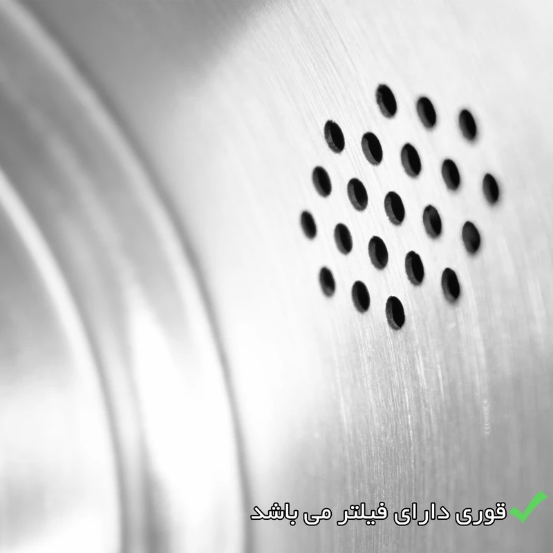 کتری و قوری استیل سایز متوسط کاراجا ونی Karaca weny