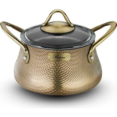 سرویس قابلمه ۹ پارچه بریونی مس و گرانیت ترکیهBrioni Elegance