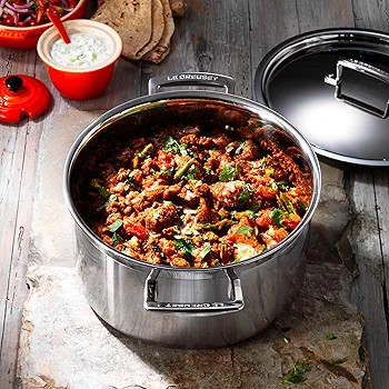 سرویس قابلمه استیل ۱۰ پارچه لُه کروزه فرانسه Le creuset