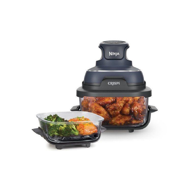 سرخ کن بدون روغن نینجا آمریکا (آبی) مدل Ninja crispi 4in1