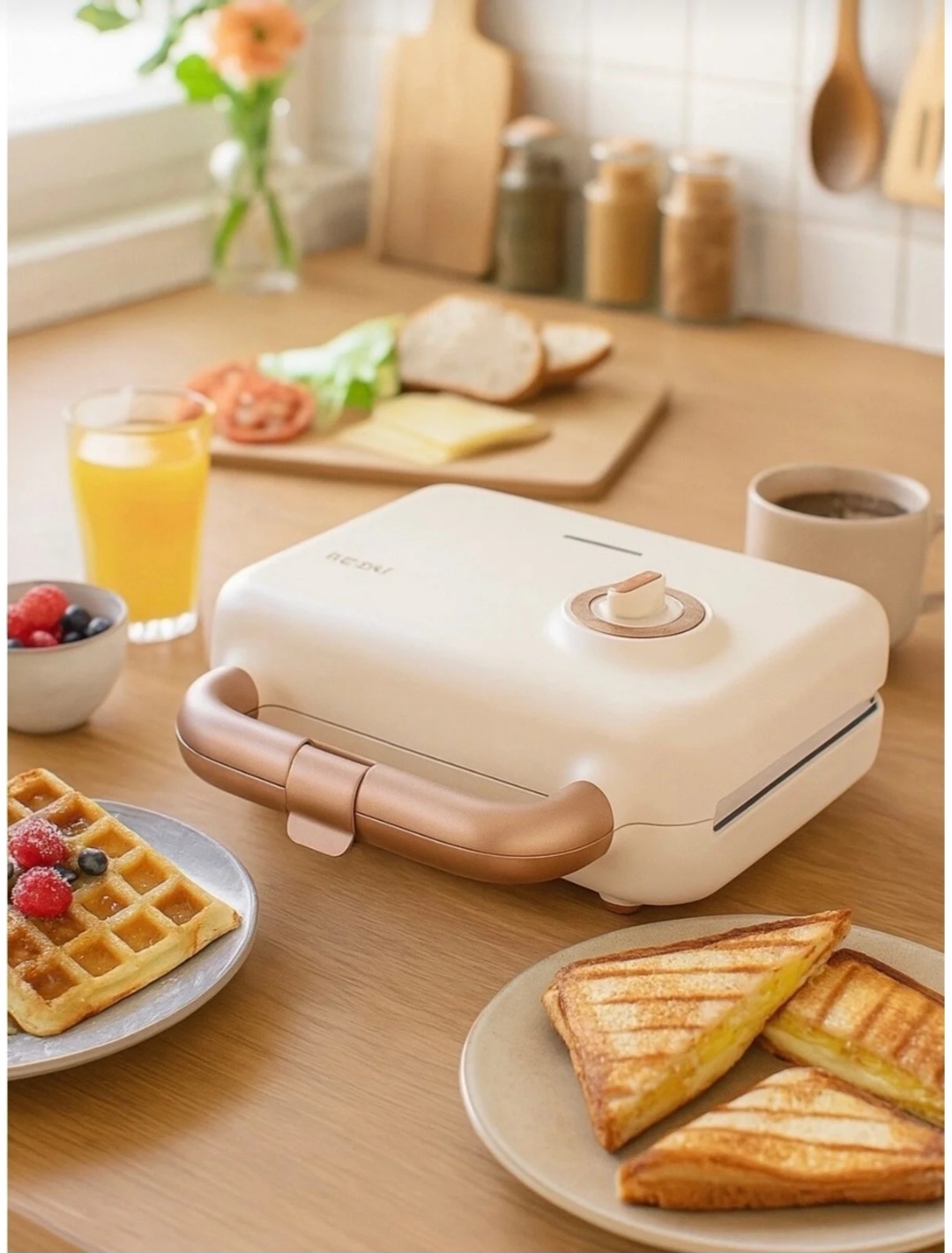 وافل ساز و توستر دو کاره فرسی ترکیه Fressi tost , waffle