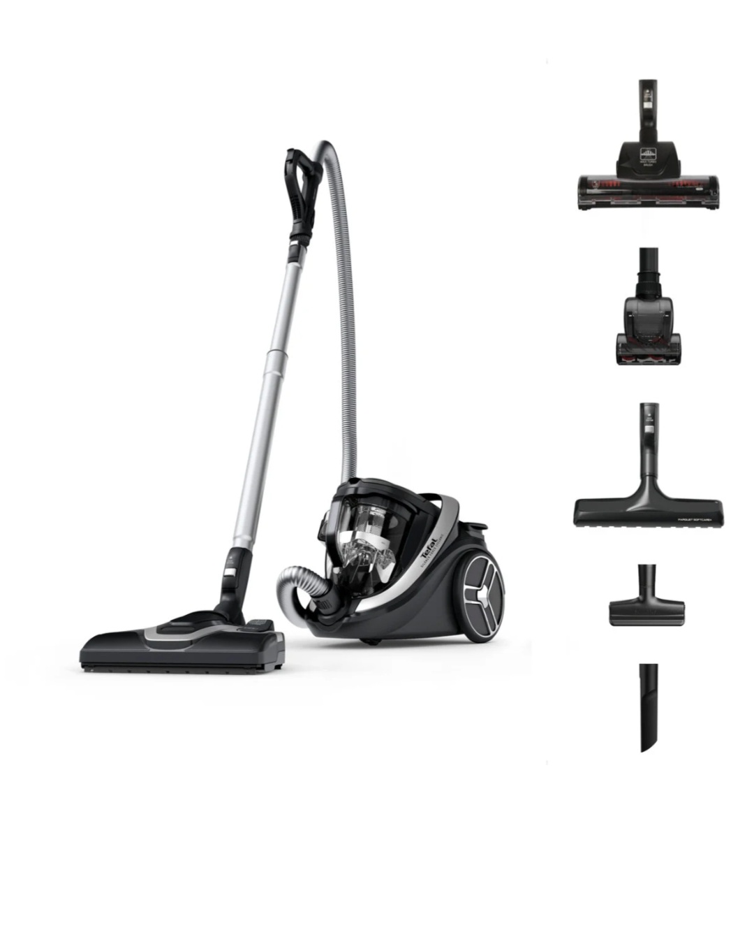 جاروبرقی بدون کیسه تفال فرانسه (اصل) مدل Tefal TW7976 5silece force cyclonic