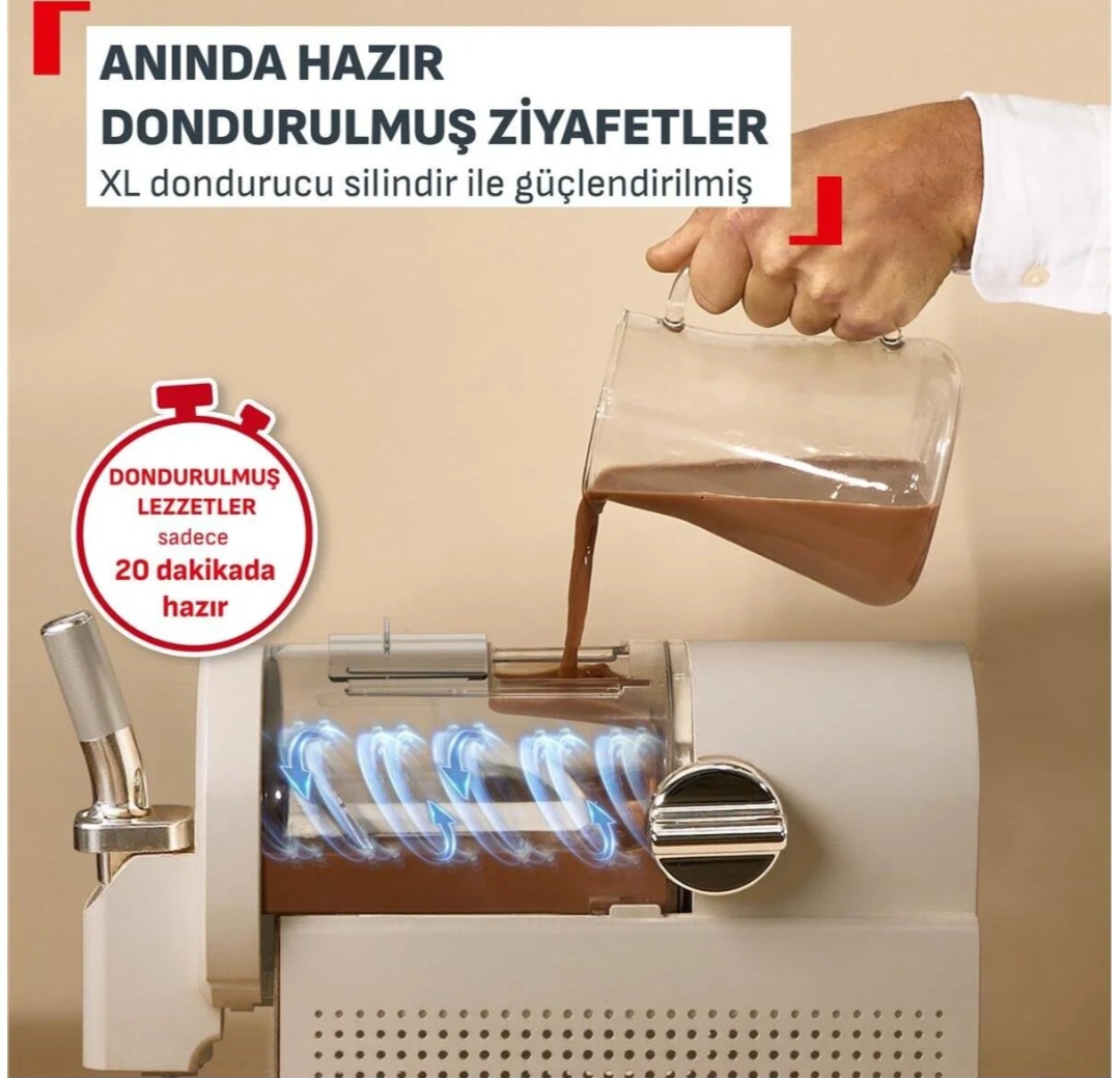 بستنی ساز ۱۶ کاره تفال فرانسه (اصل) مدل Tefal IG803EA0
