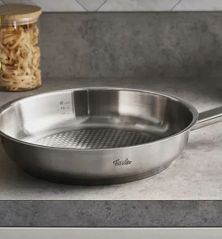 سرویس قابلمه ۸ پارچه استیل فیسلر پروفی اورجینال آلمان (اصل) مدل Fissler original profi