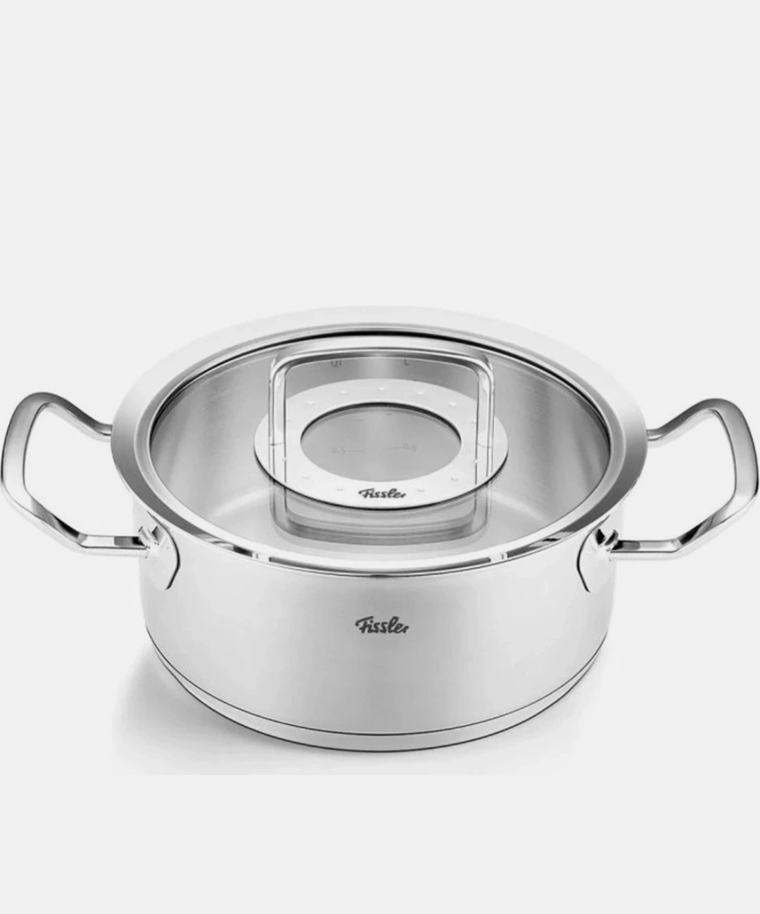 سرویس قابلمه ۷ پارچه استیل فیسلر پروفی اورجینال آلمان (اصل) مدل Fissler original profi