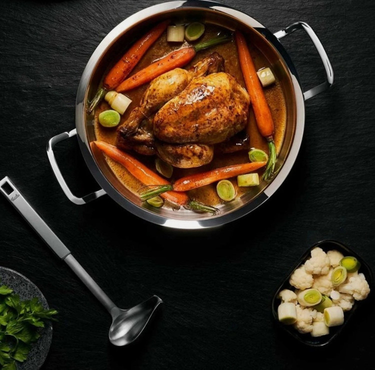 سرویس قابلمه ۷ پارچه استیل فیسلر پروفی اورجینال آلمان (اصل) مدل Fissler original profi