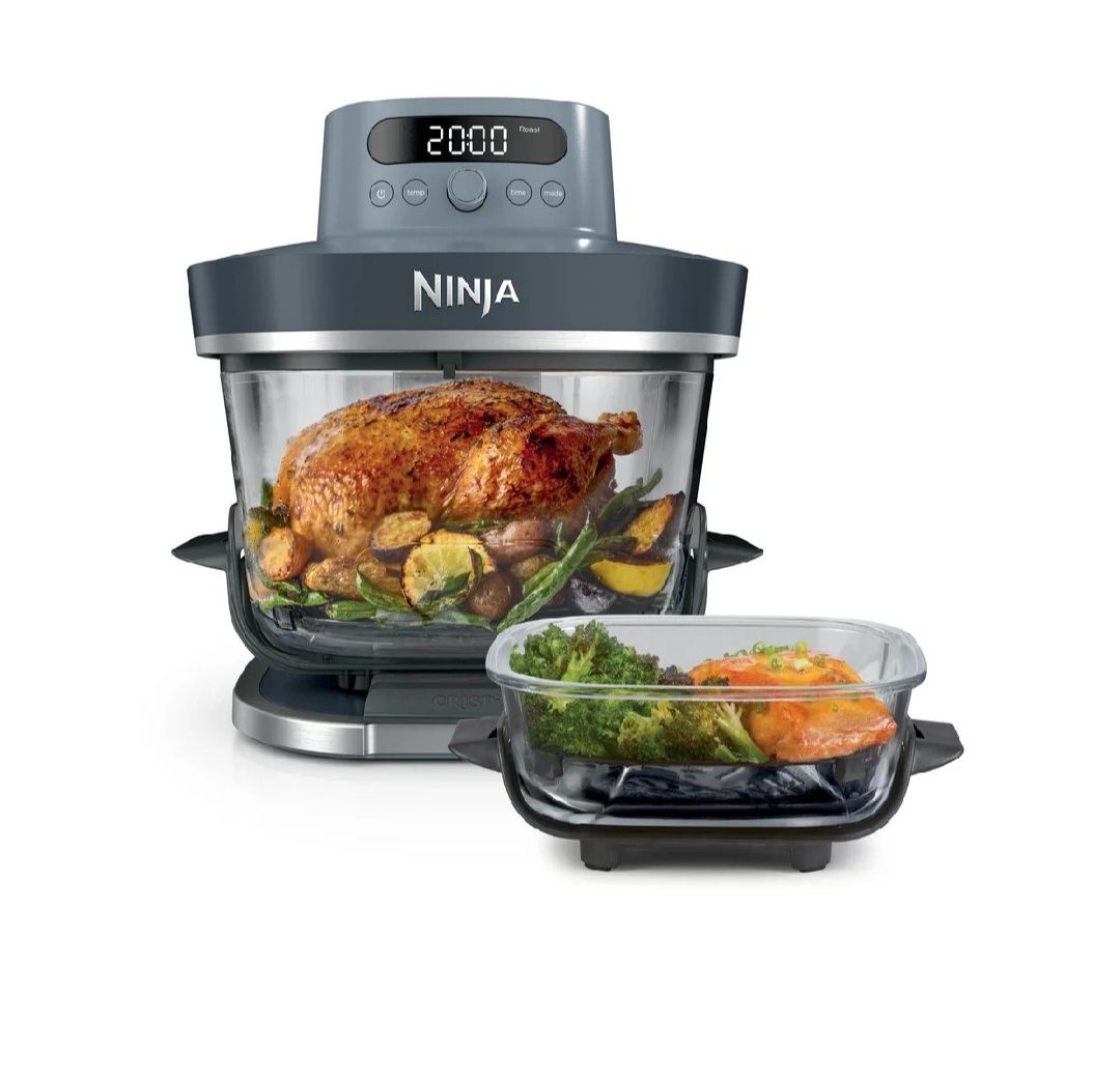 سرخکن شیشه ای ۷ کاره نینجا کریسپی‌ آمریکا (اصل) جدیدترین مدل Ninja crispi pro 7in1