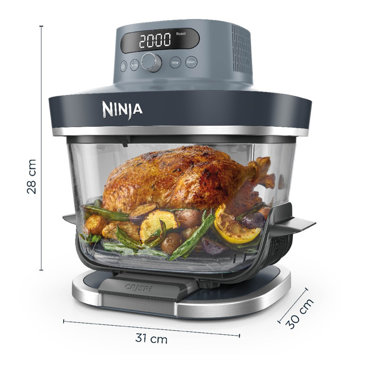 سرخکن شیشه ای ۷ کاره نینجا کریسپی آمریکا (اصل) جدیدترین مدل Ninja crispi pro 7in1