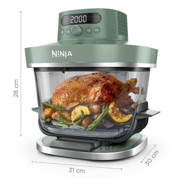 سرخکن شیشه ای ۵ کاره نینجا کریسپی آمریکا (اصل) جدیدترین مدل Ninja crispi pro 5in1