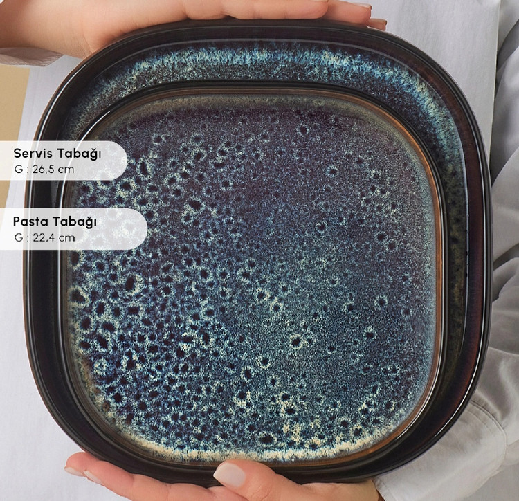 سرویس غذاخوری ۱۲ نفره ۵۵ پارچه کاراجا گالاکتیک طرح karaca Earth collection Galactic