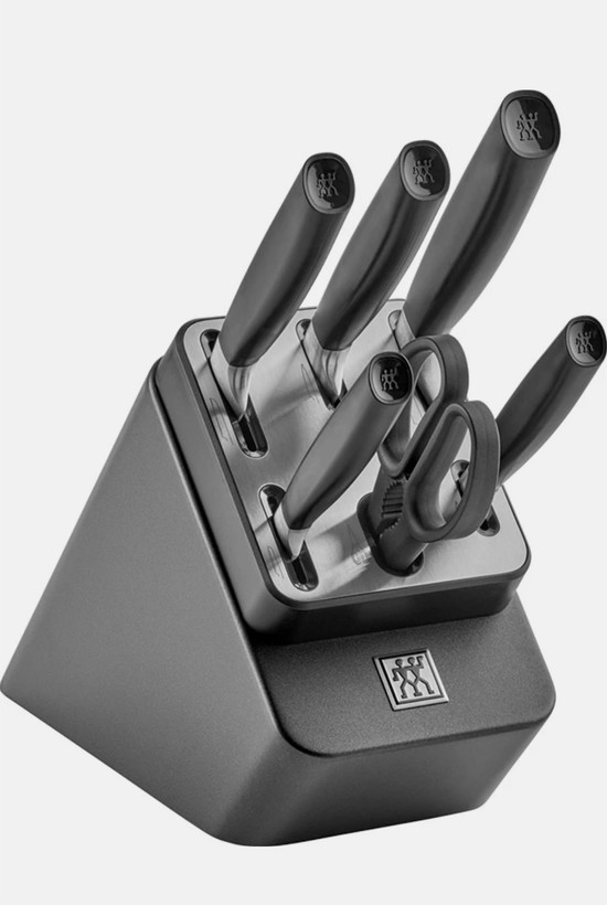 سرویس چاقو آشپزخانه ۷ پارچه زولینگ آلمان (اصل) مدل Zwilling All star