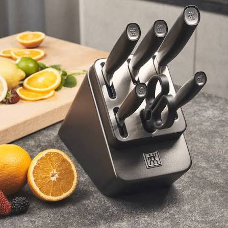 سرویس چاقو آشپزخانه ۷ پارچه زولینگ آلمان (اصل) مدل Zwilling All star
