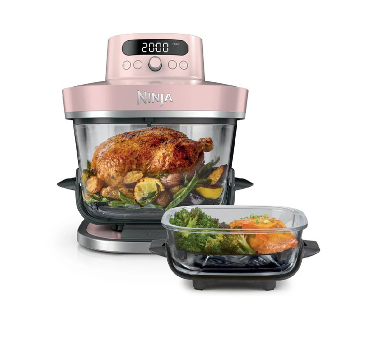سرخکن شیشه ای ۷ کاره نینجا کریسپی آمریکا (اصل) جدیدترین مدل Ninja crispi pro 7in1