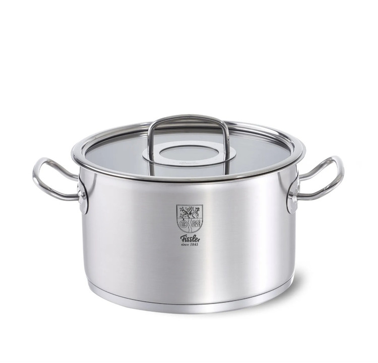 سرویس قابلمه ۹ پارچه استیل مشبک درب پیرکس فیسلر پروفی آلمان (اصل) Fissler original profi