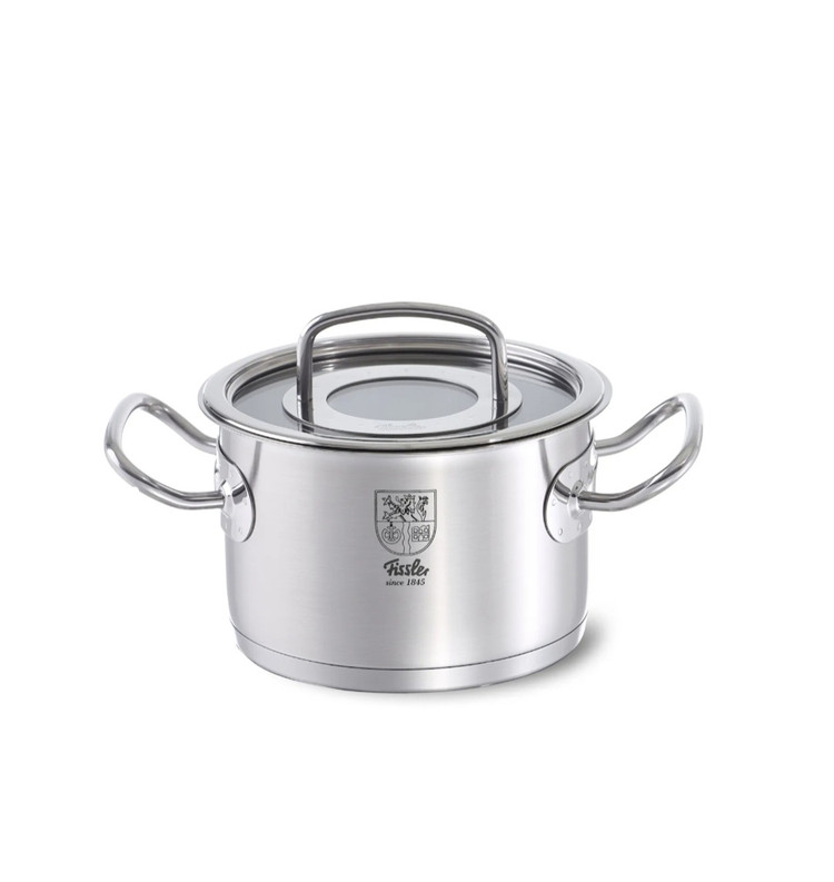 سرویس قابلمه ۹ پارچه استیل مشبک درب پیرکس فیسلر پروفی آلمان (اصل) Fissler original profi